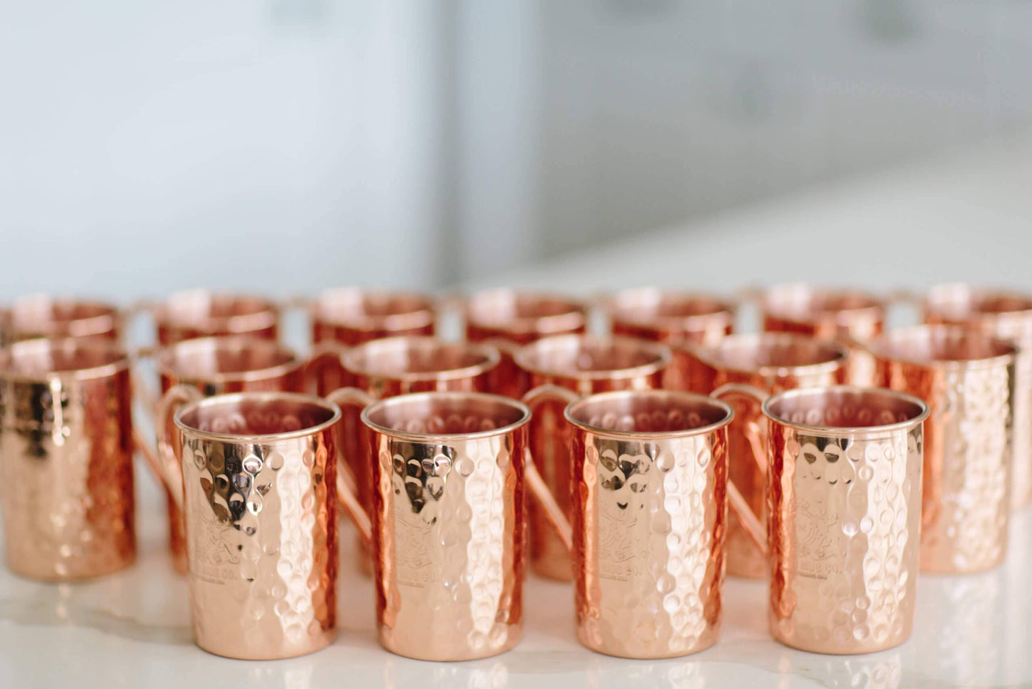 Hammered Copper Moscow Mule Mug