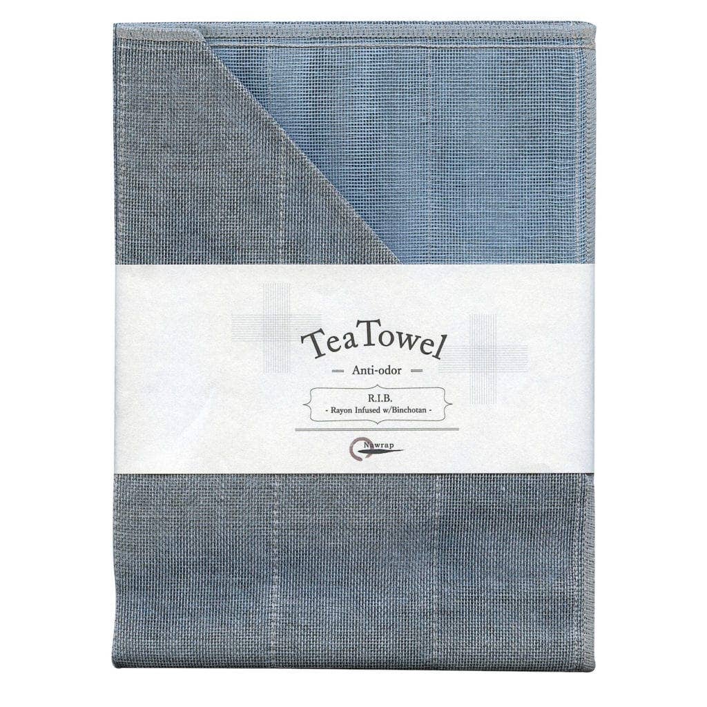 Natural Anti-Odour Binchotan Tea Towel | White