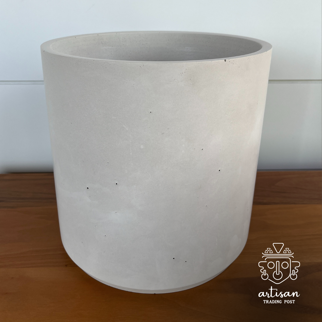 Grande jardinière | Béton coulé à la main