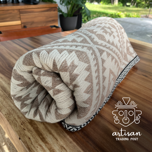 Wool Cottage Blanket | Muskoka Mocha (in support of Save The Mothers)