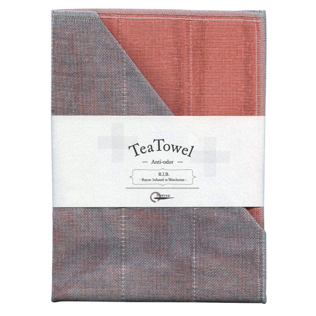 Natural Anti-Odour Binchotan Tea Towel | White