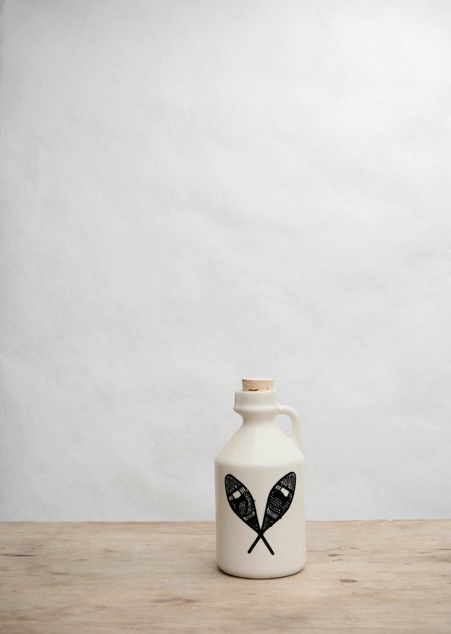 Raquette | Ceramic Maple Syrup Jar