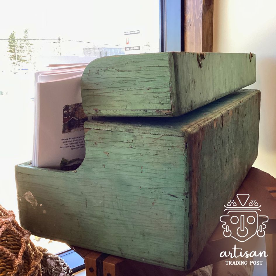 Vintage Wooden Tool Box