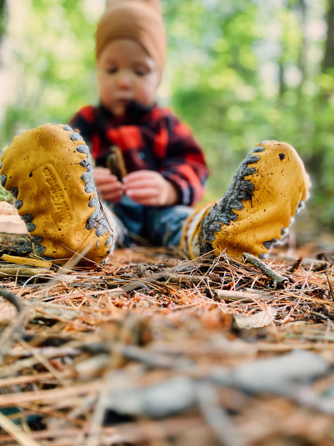 Cabin Baby Booties