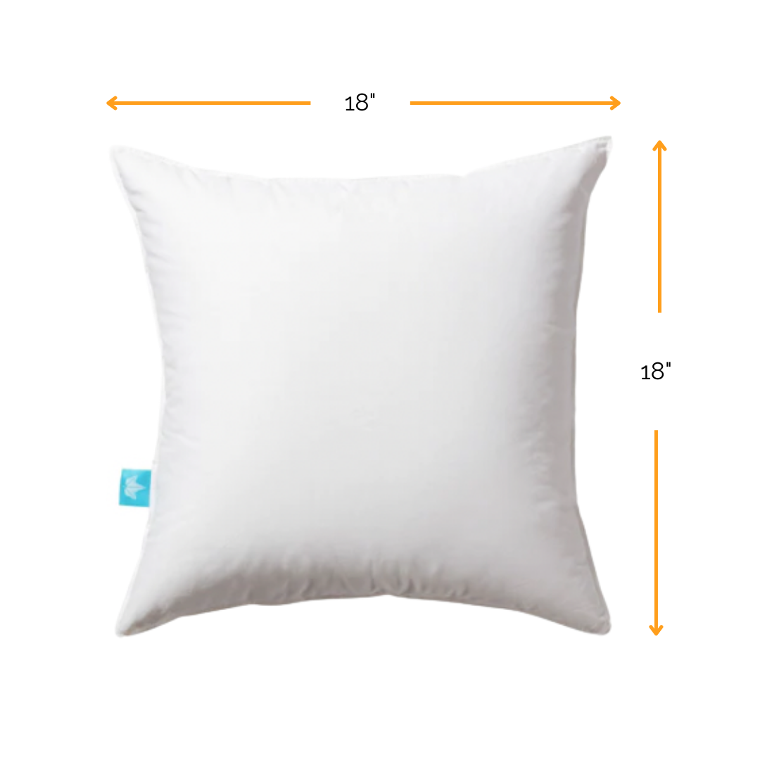 Coussin en duvet d'oie | 18" x 18"