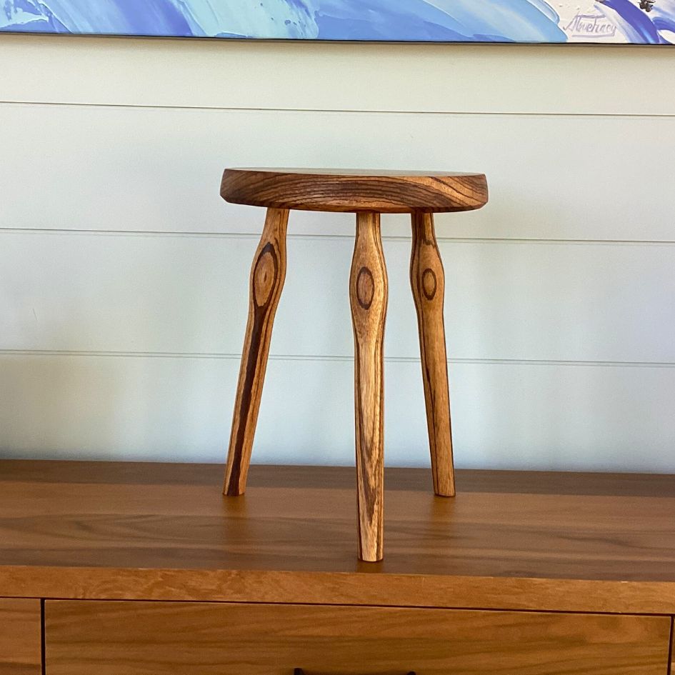 Tabouret | Bois de zèbre