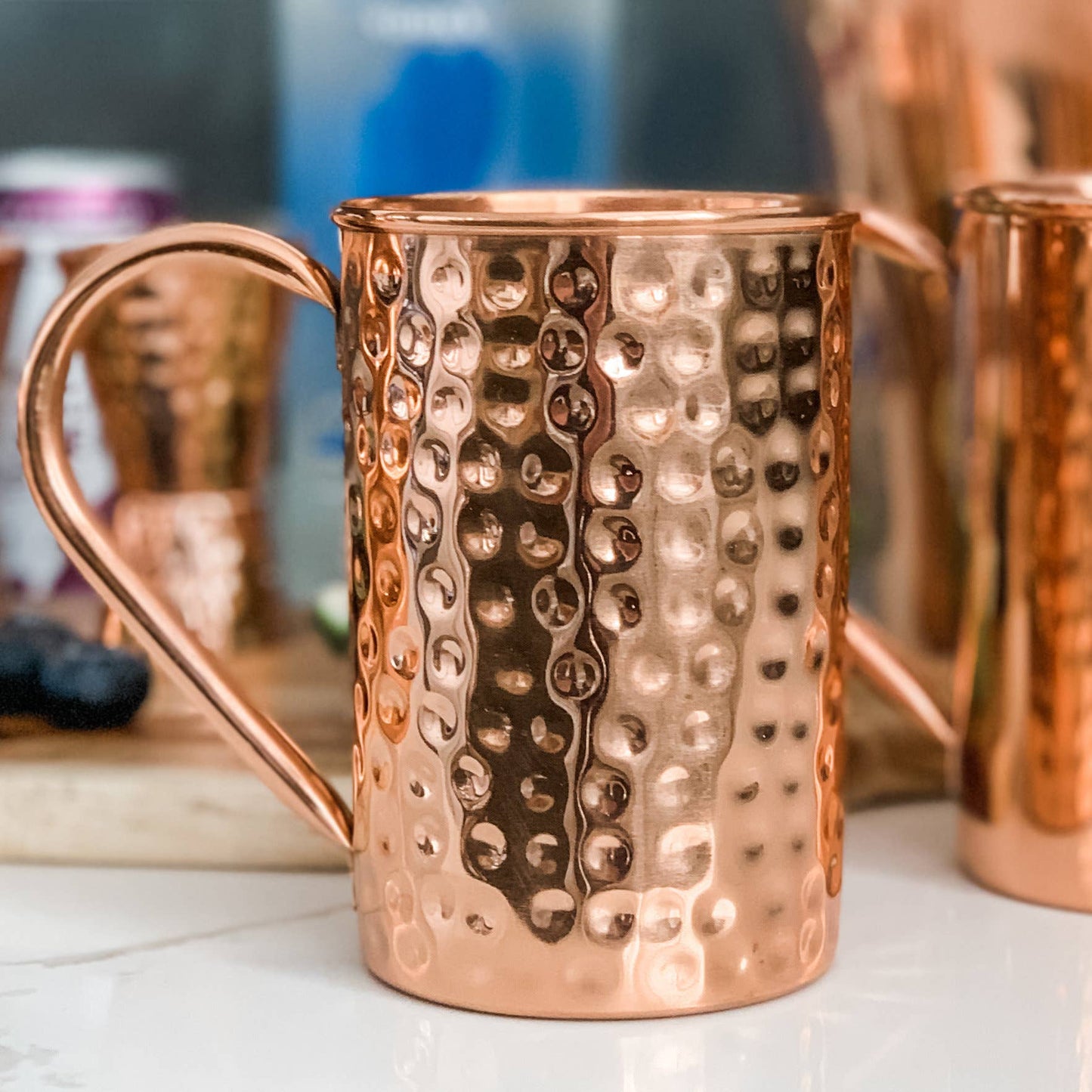 Hammered Copper Moscow Mule Mug