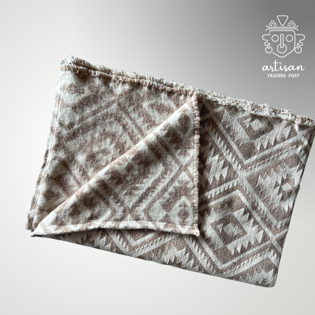 Wool Cottage Blanket | Muskoka Mocha (in support of Save The Mothers)