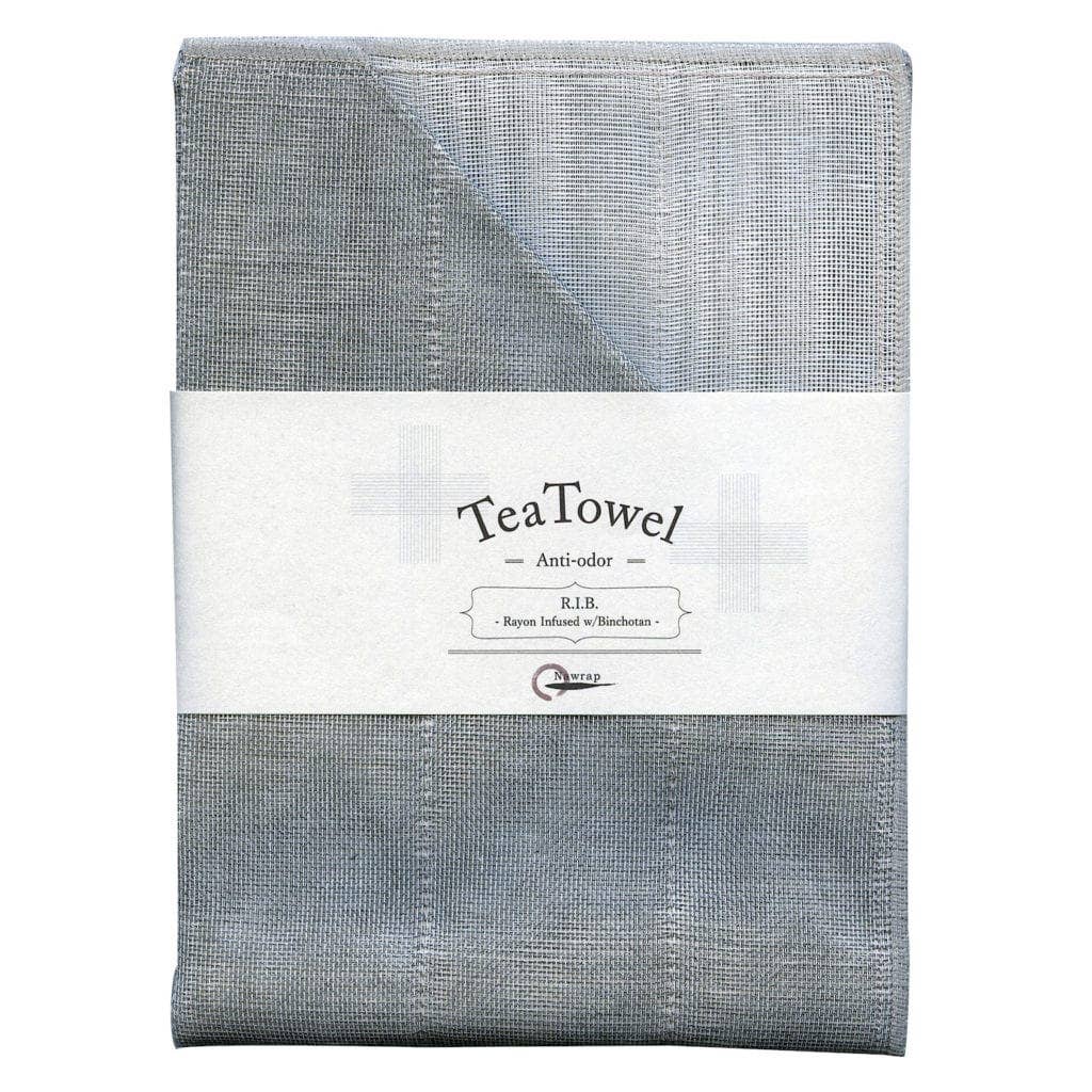 Natural Anti-Odour Binchotan Tea Towel | Tangerine