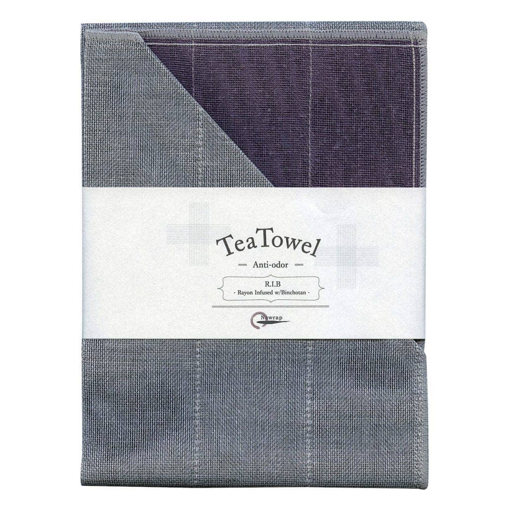 Natural Anti-Odour Binchotan Tea Towel | Tangerine