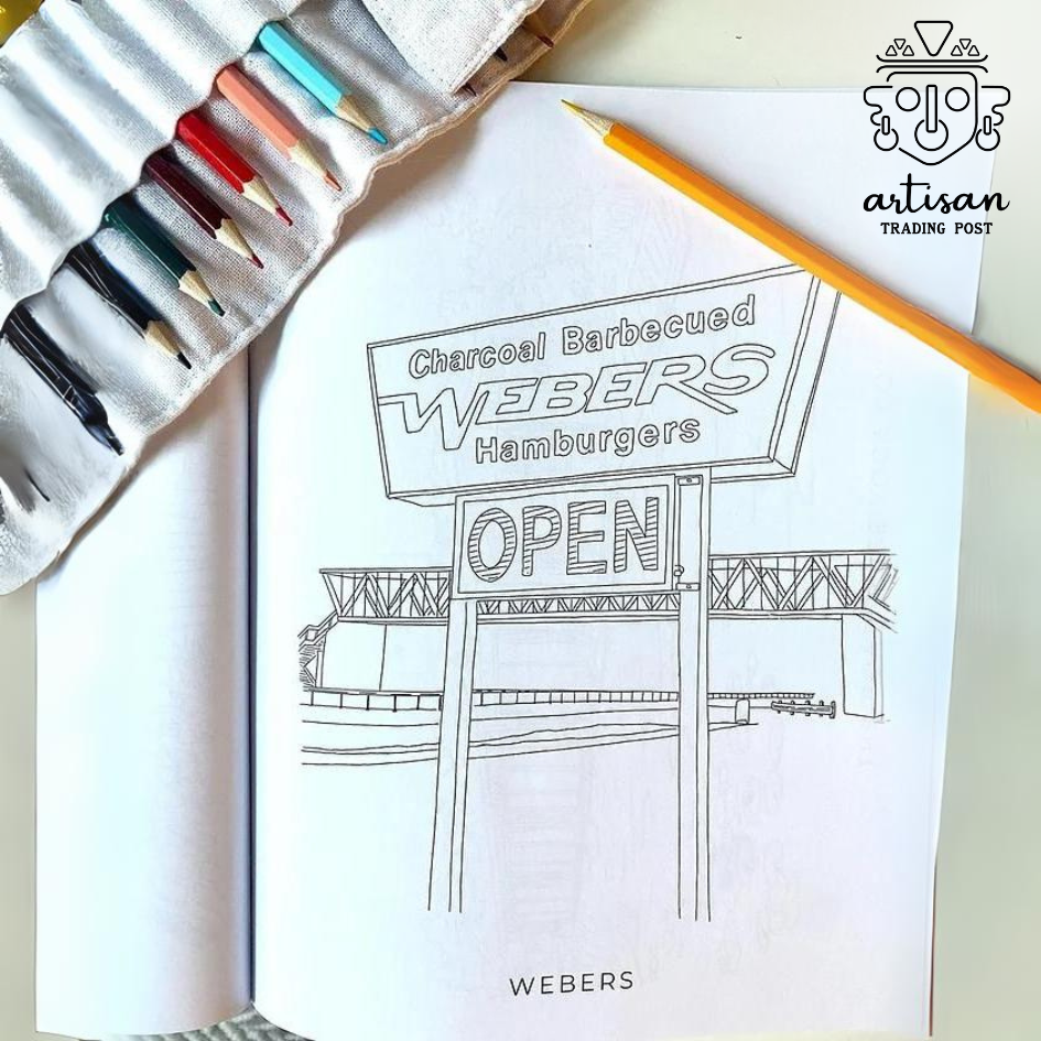 The Muskoka Colouring Book