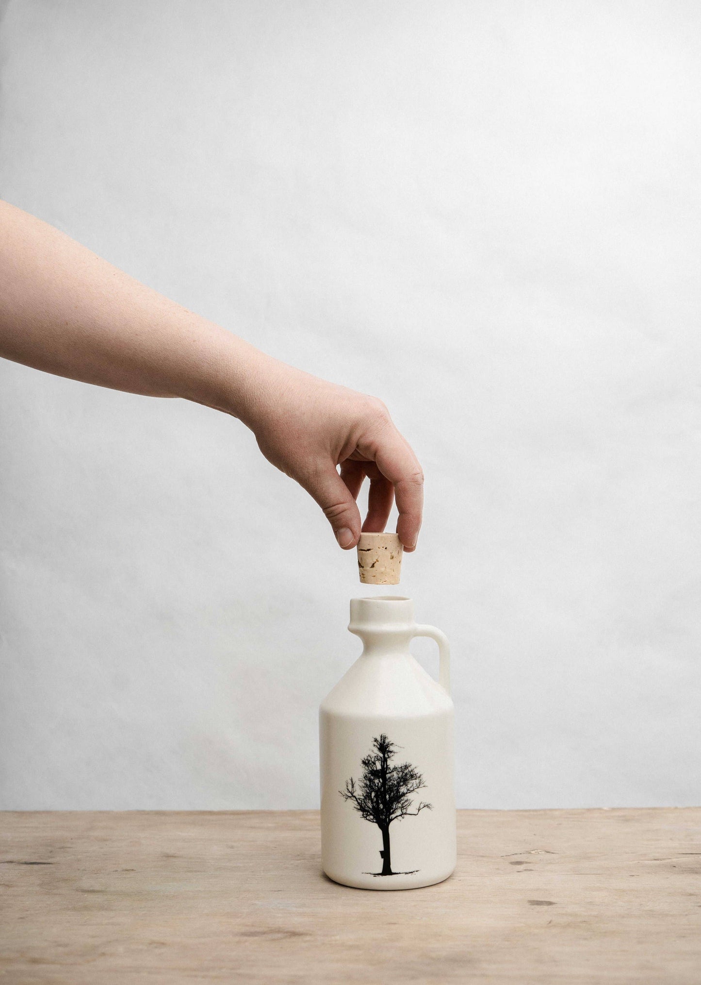 Tree | Ceramic Maple Syrup Jar