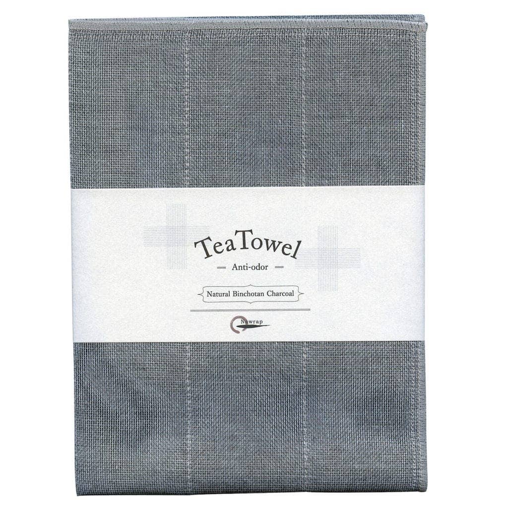 Natural Anti-Odour Binchotan Tea Towel | Tangerine