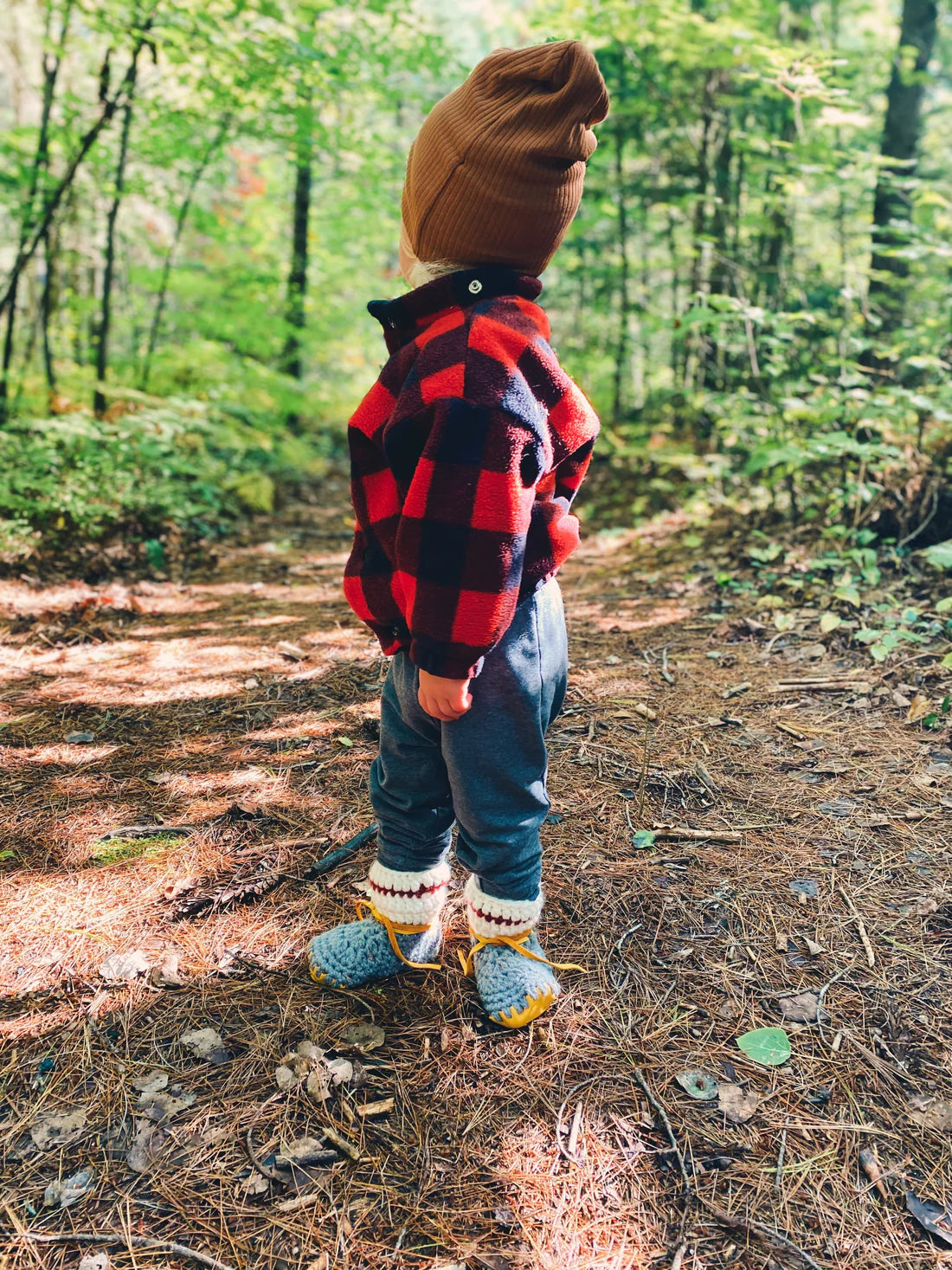 Cabin Baby Booties