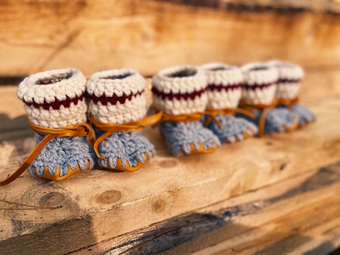 Cabin Baby Booties