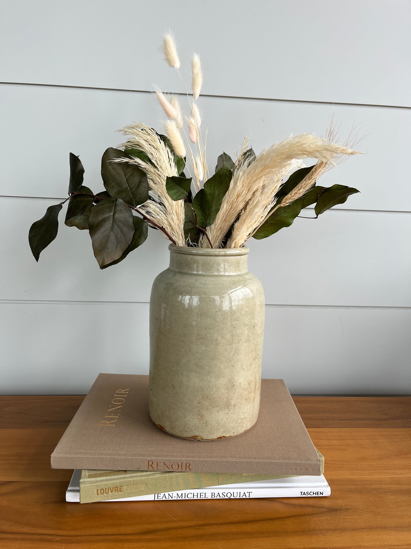 Vintage Earthenware Vase Large | Natural