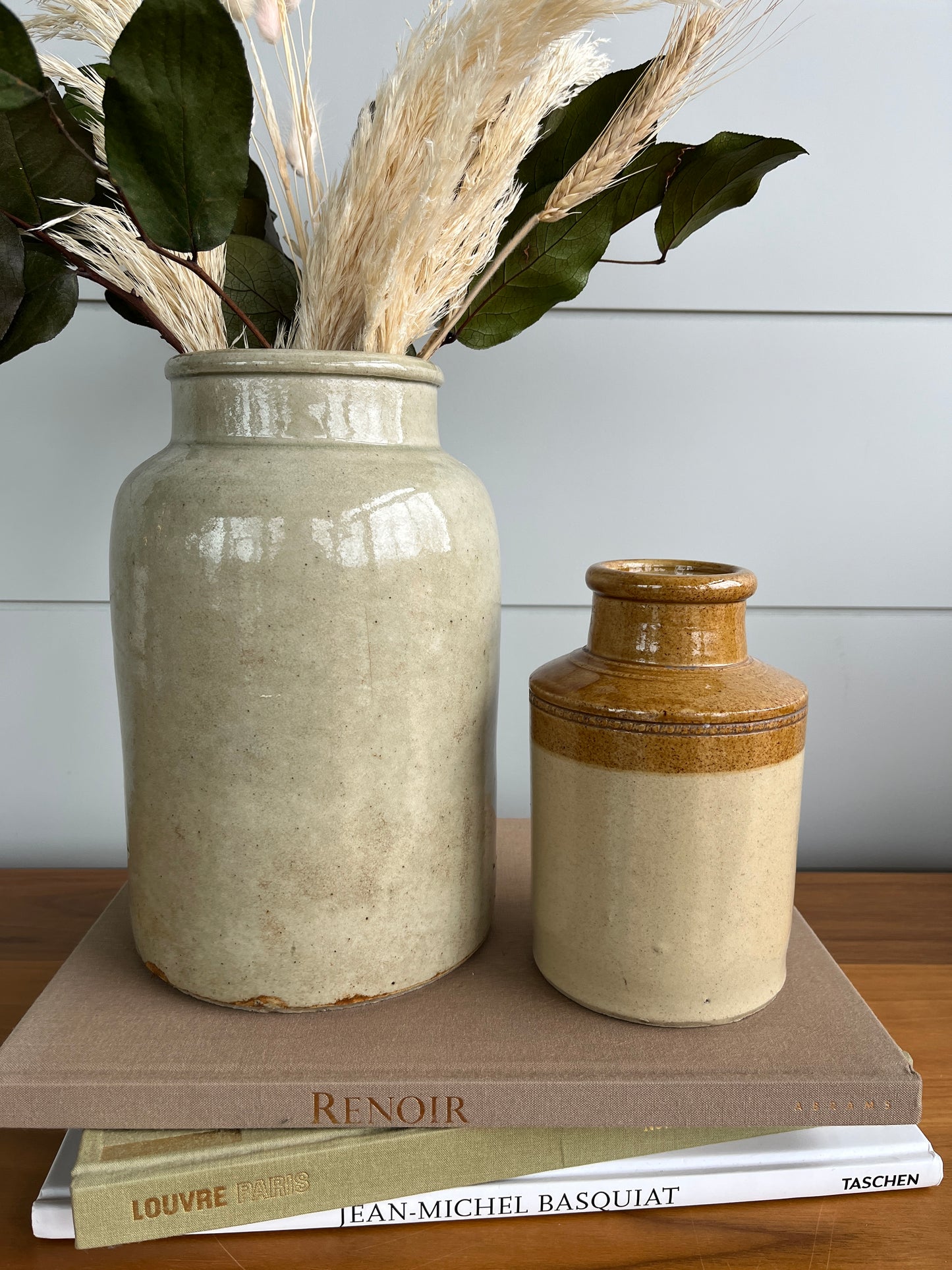 Vintage Earthenware Vase Large | Natural