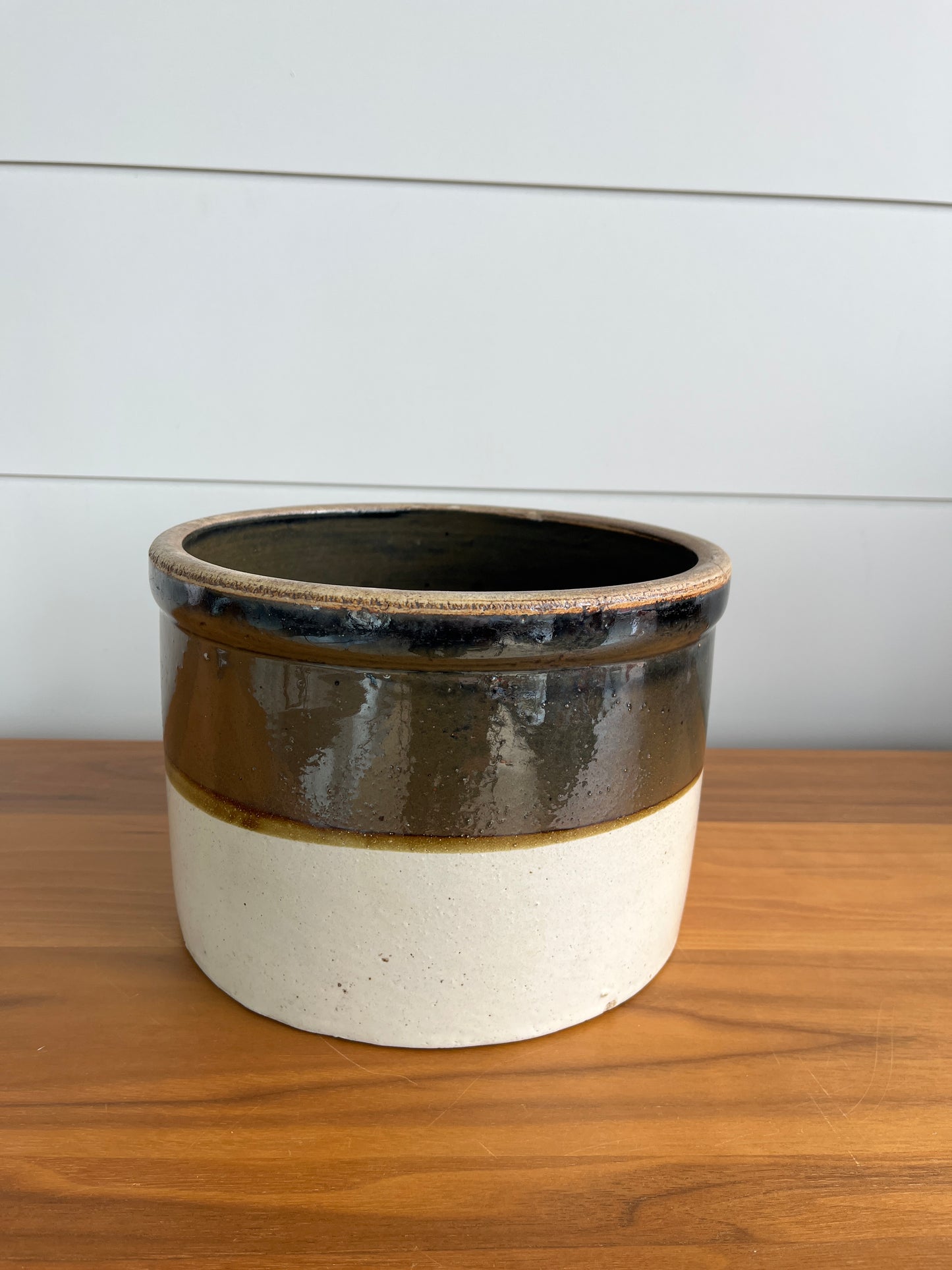 Pot en terre cuite vintage | 1 gallon naturel et terre