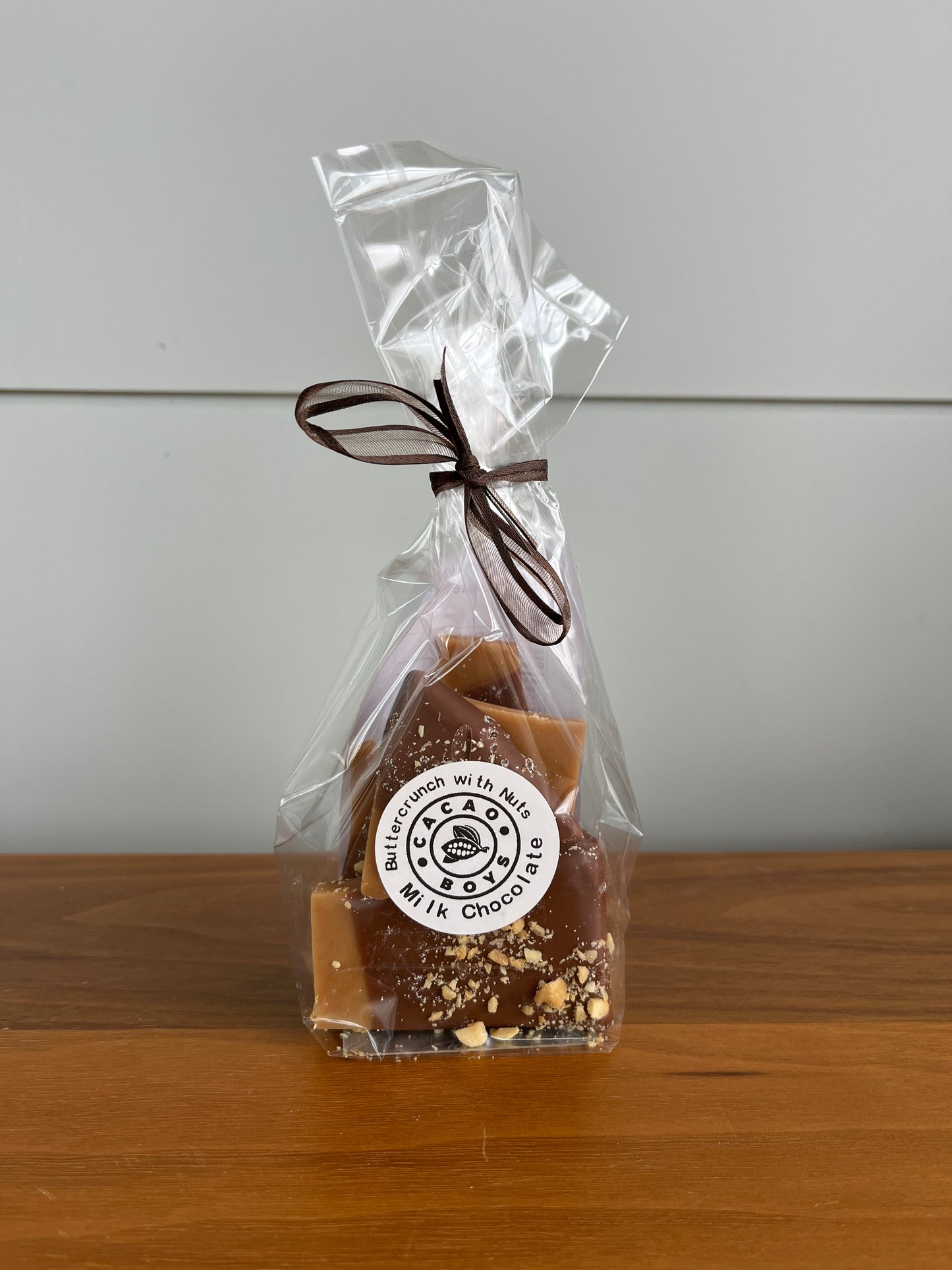 Milk Chocolate Dipped Buttercrunch with Peanuts
