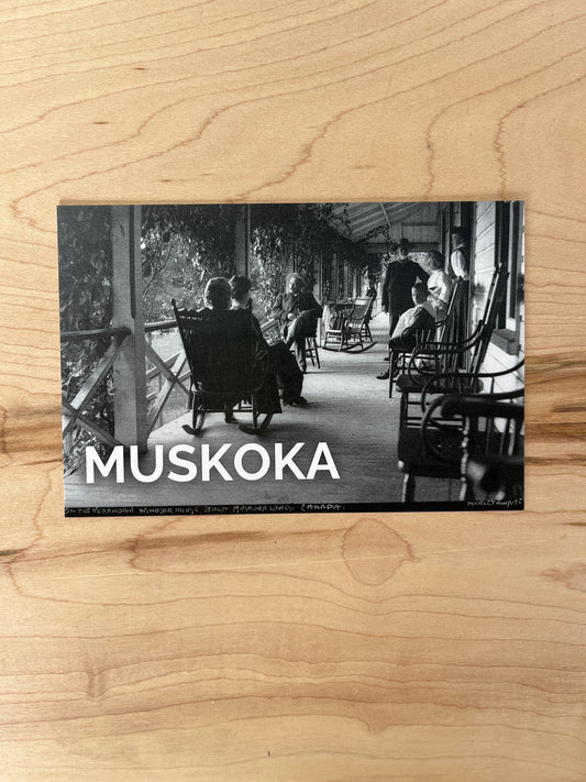 Windsor House Verandah (1907) | Vintage Muskoka Postcard