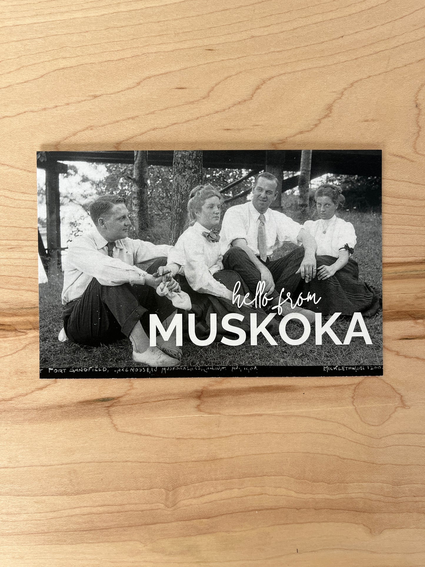 Hello From Muskoka (1908) | Vintage Muskoka Postcard