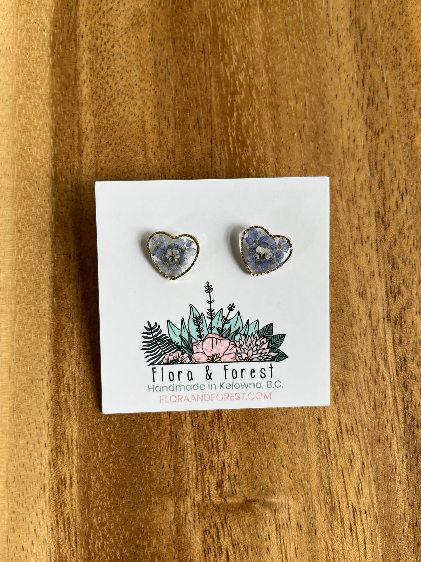 Clous d'oreilles carrés | Argent nautique