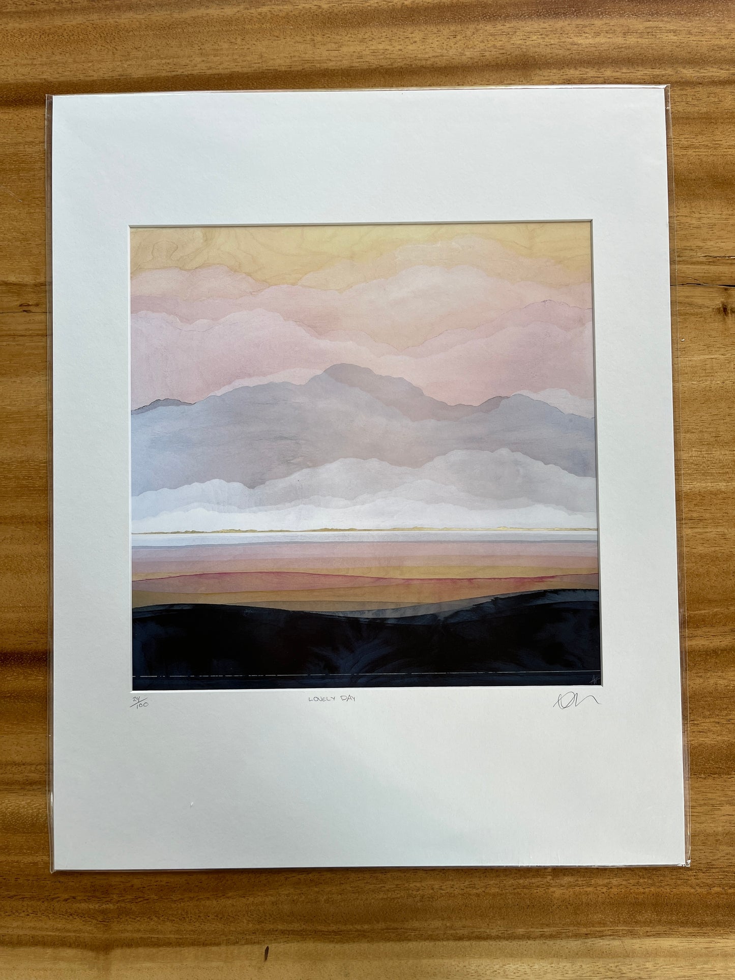 16x20 Framed and Matted Art Print by Adele Webster