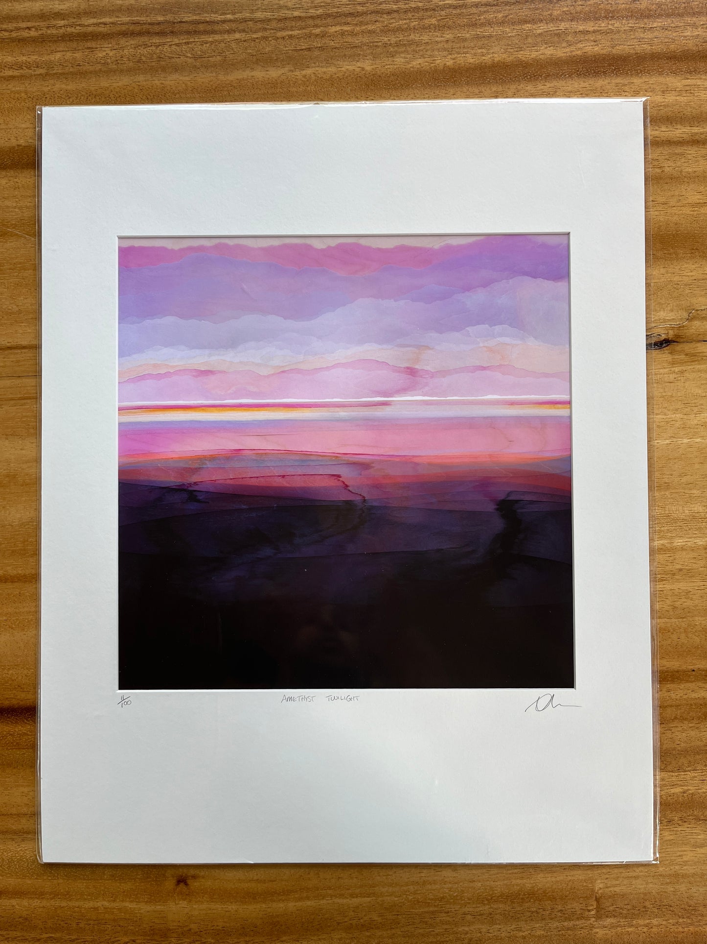 16x20 Framed and Matted Art Print by Adele Webster