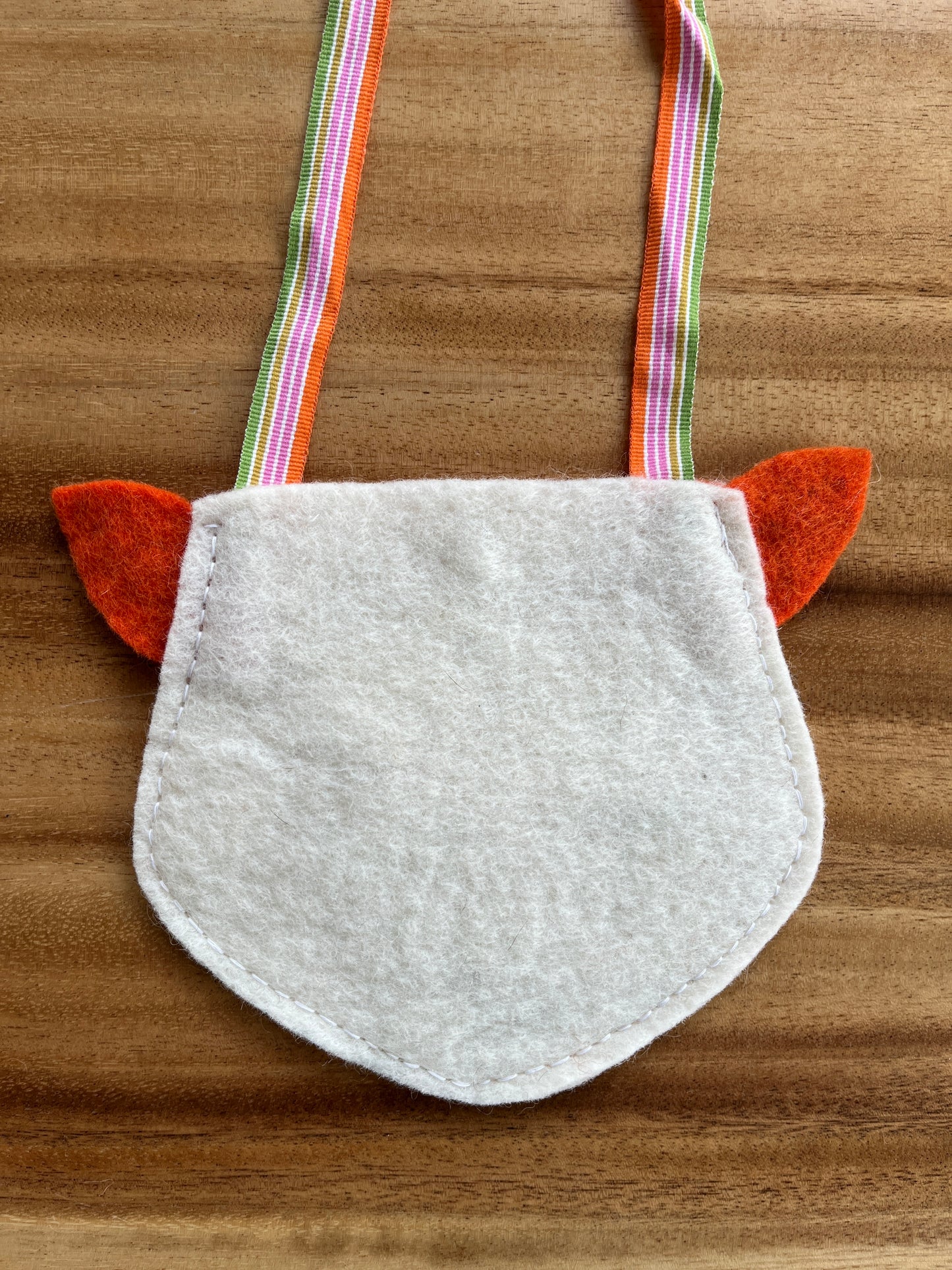 Fox Felt Crossbody Purse Craft Kit – DIY Animal Bag for Kids