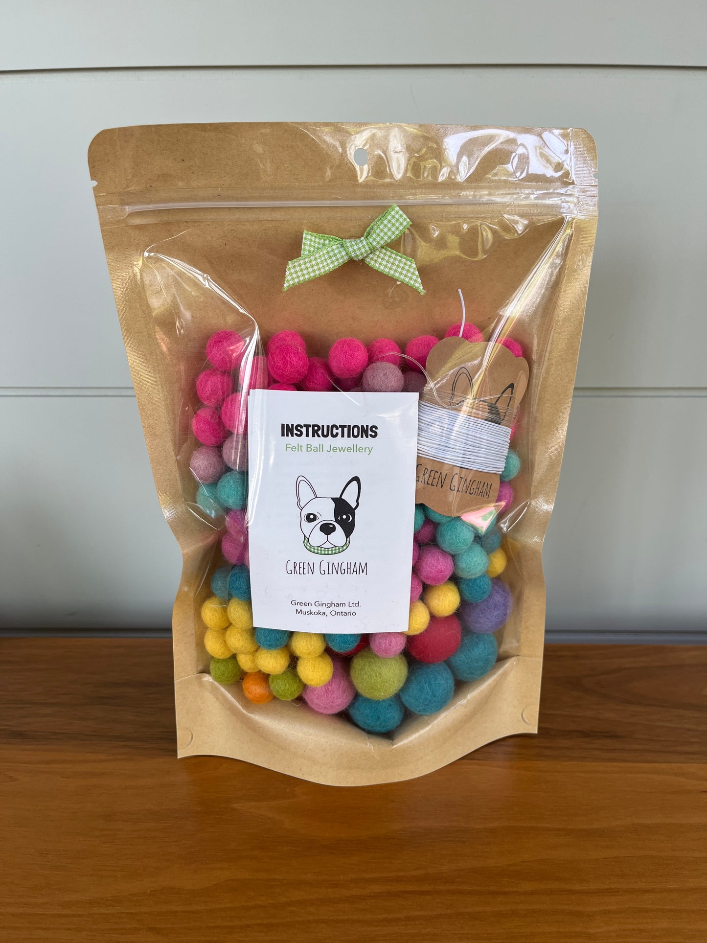 DIY Felt Ball Jewellery Kit for Kids