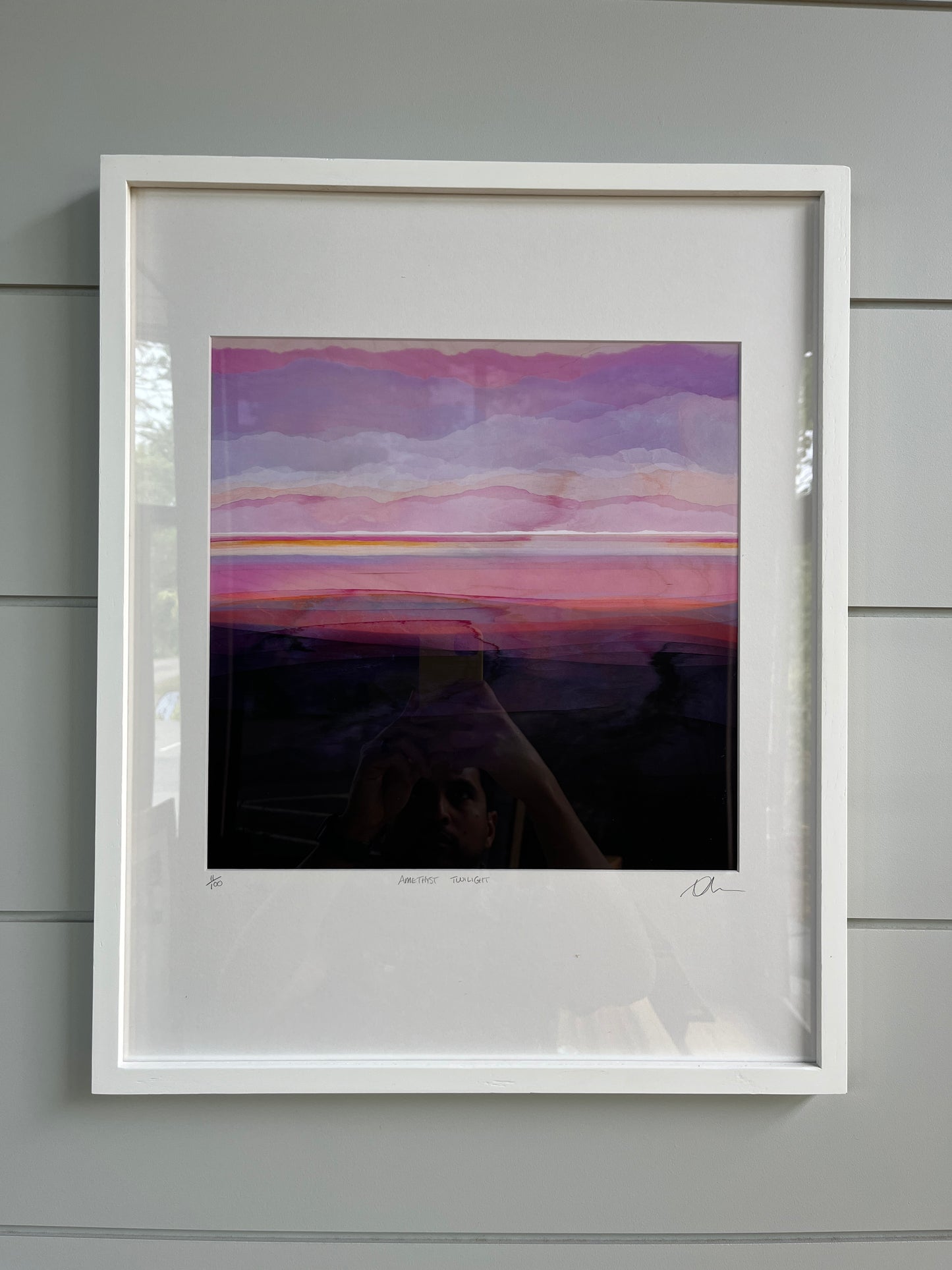 16x20 Framed and Matted Art Print by Adele Webster