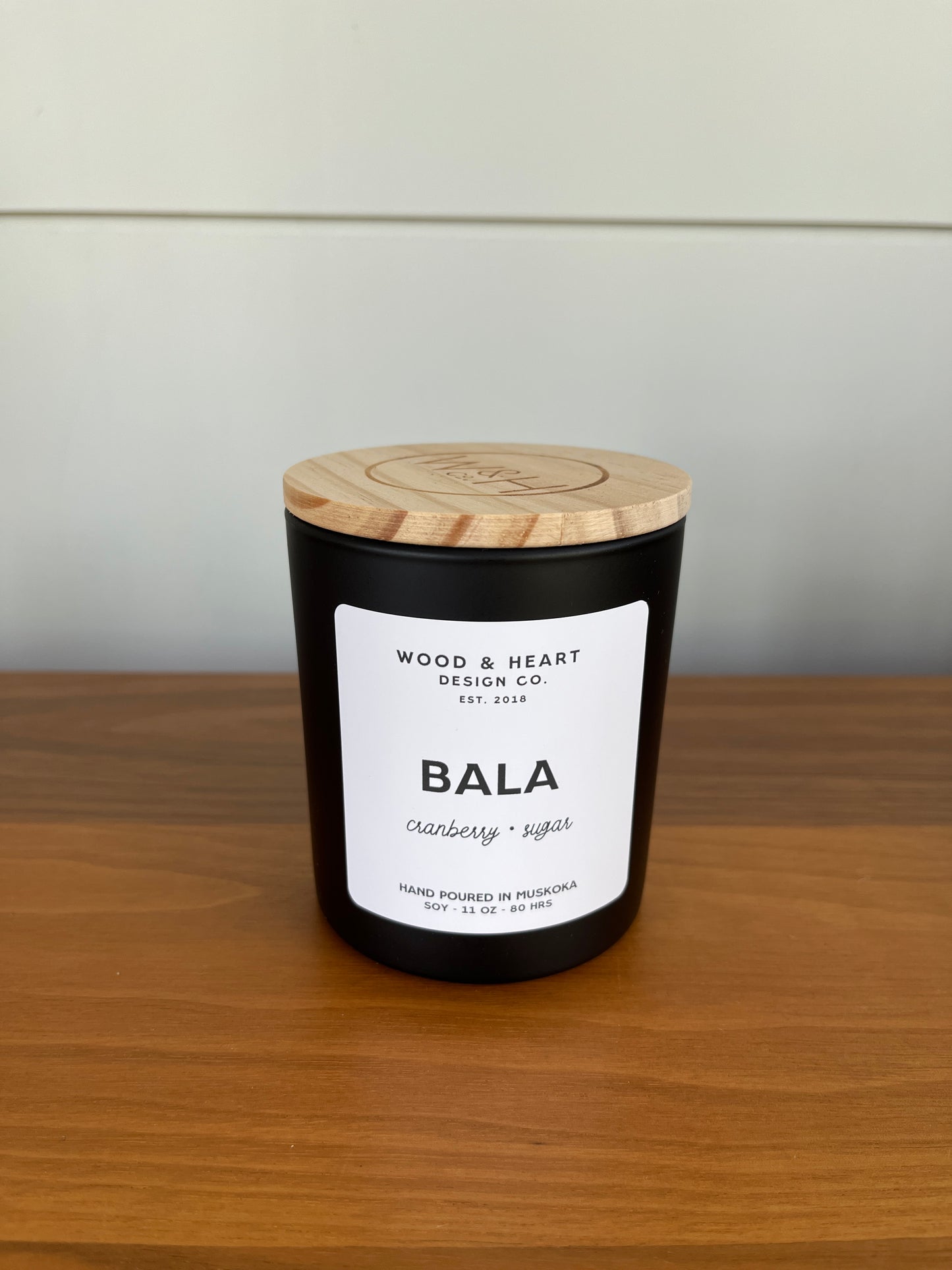 Bougie Bala | Wood and Heart Design Co.