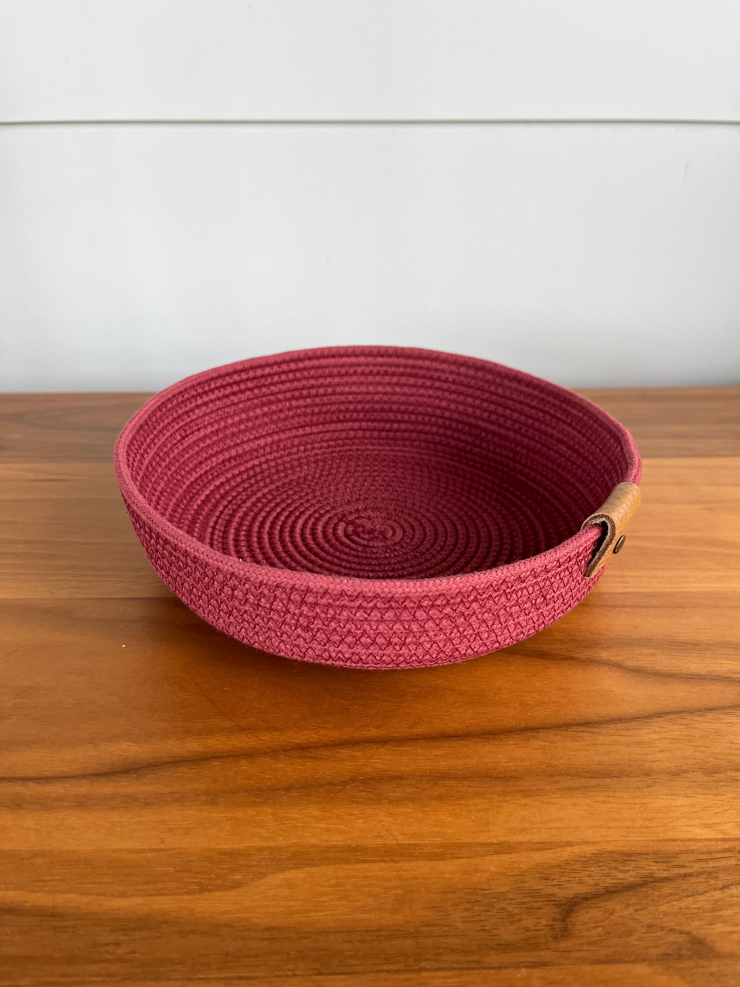 Rope Tray | Cranberry