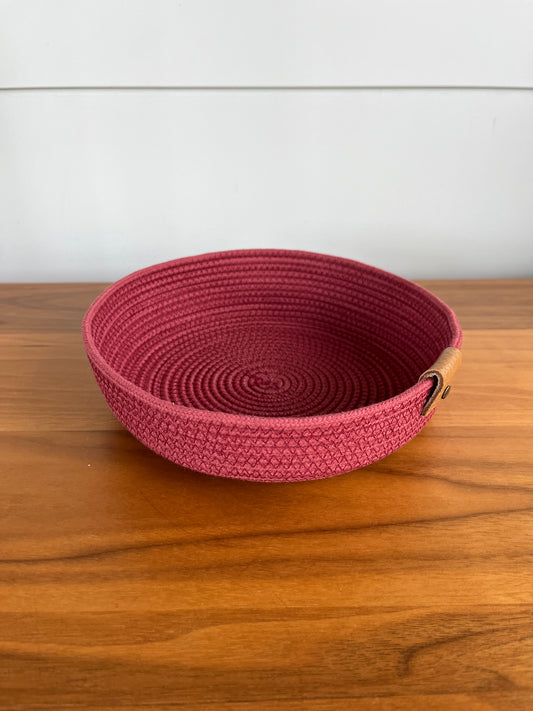 Rope Tray | Cranberry