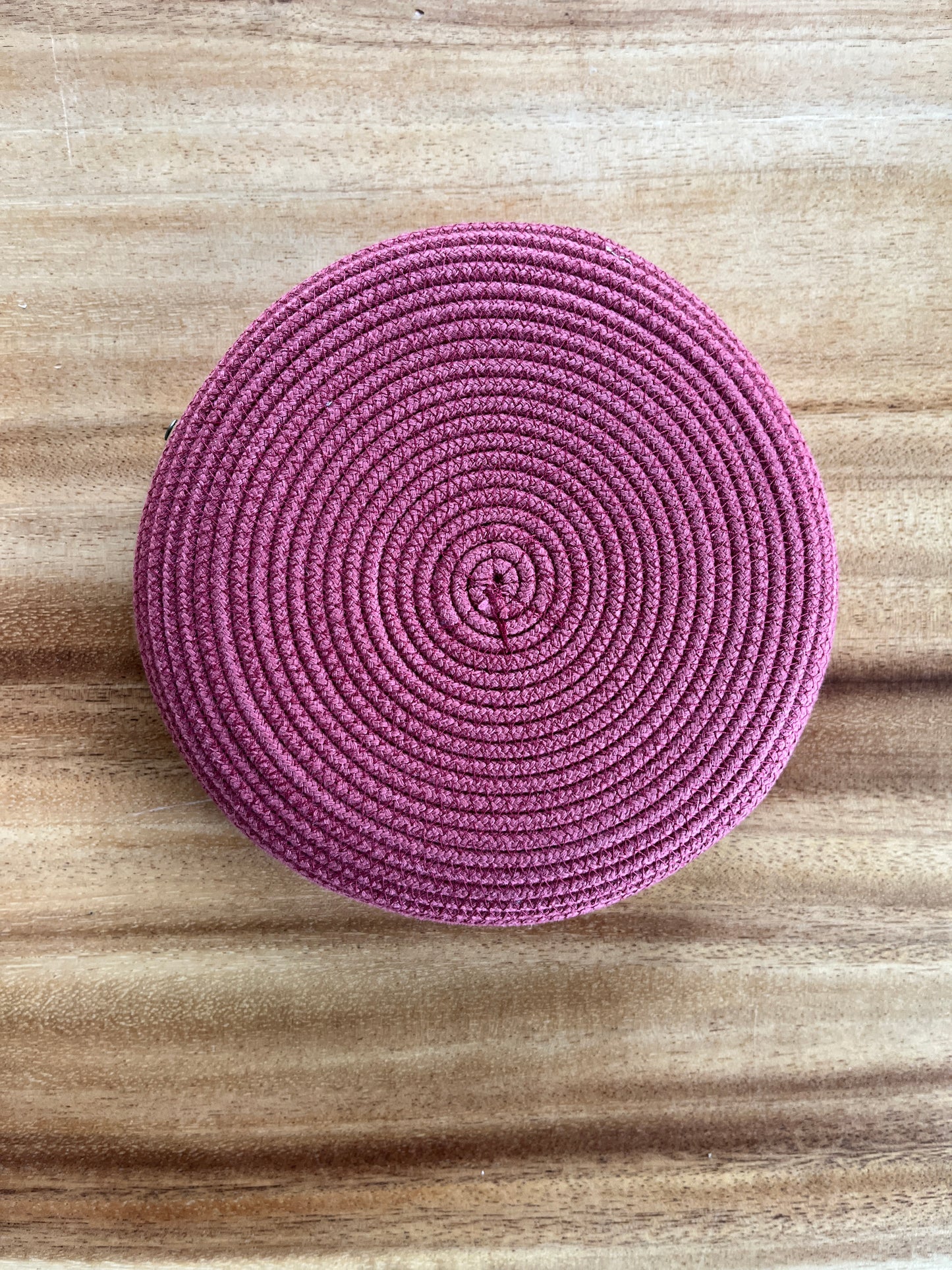 Rope Tray | Cranberry