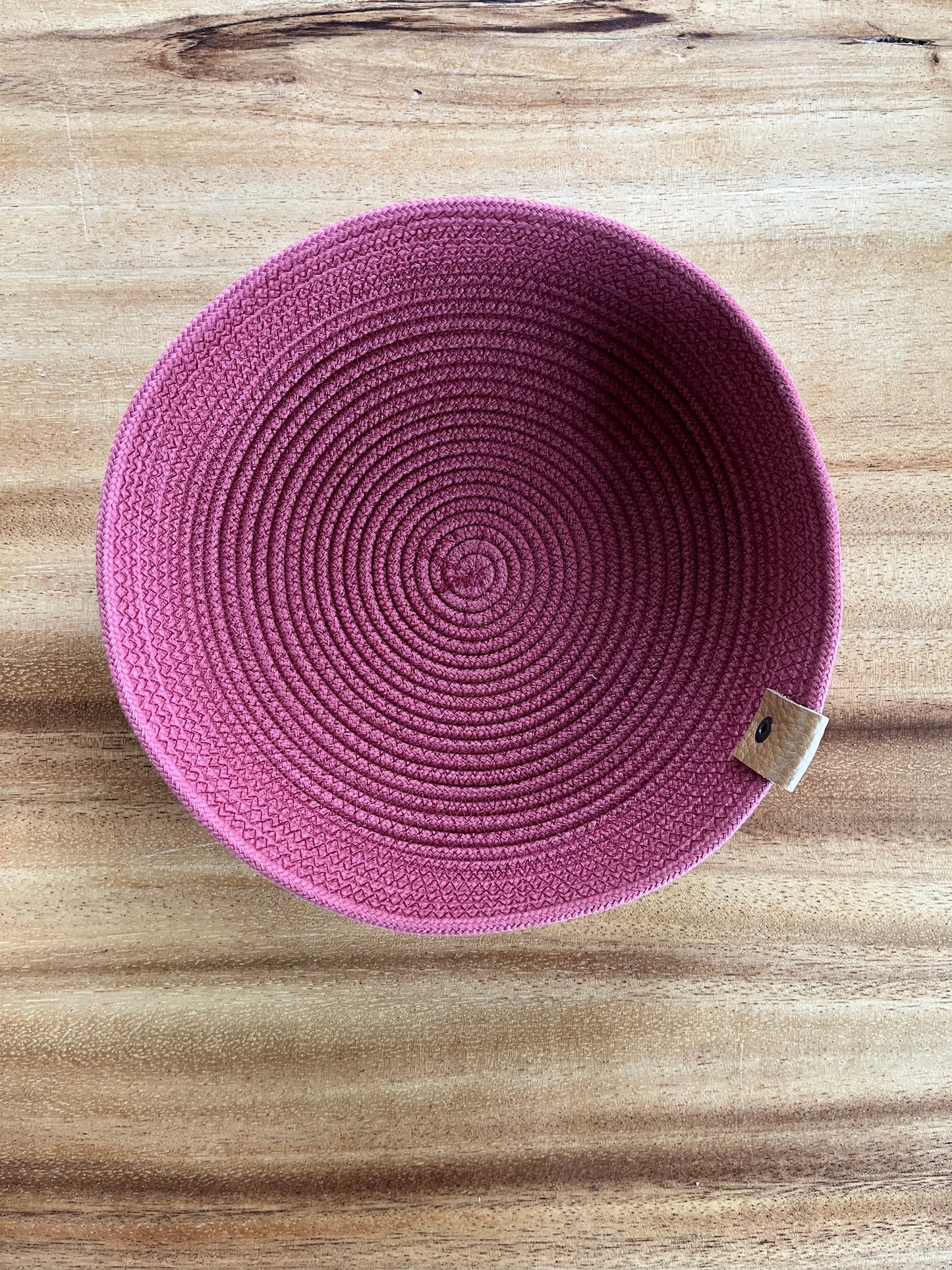 Rope Tray | Cranberry