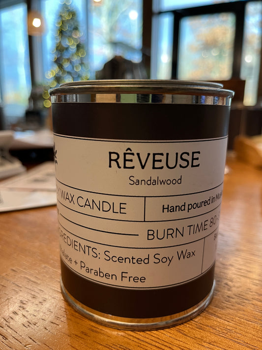 Hand-poured Medium Candle | Sandalwood