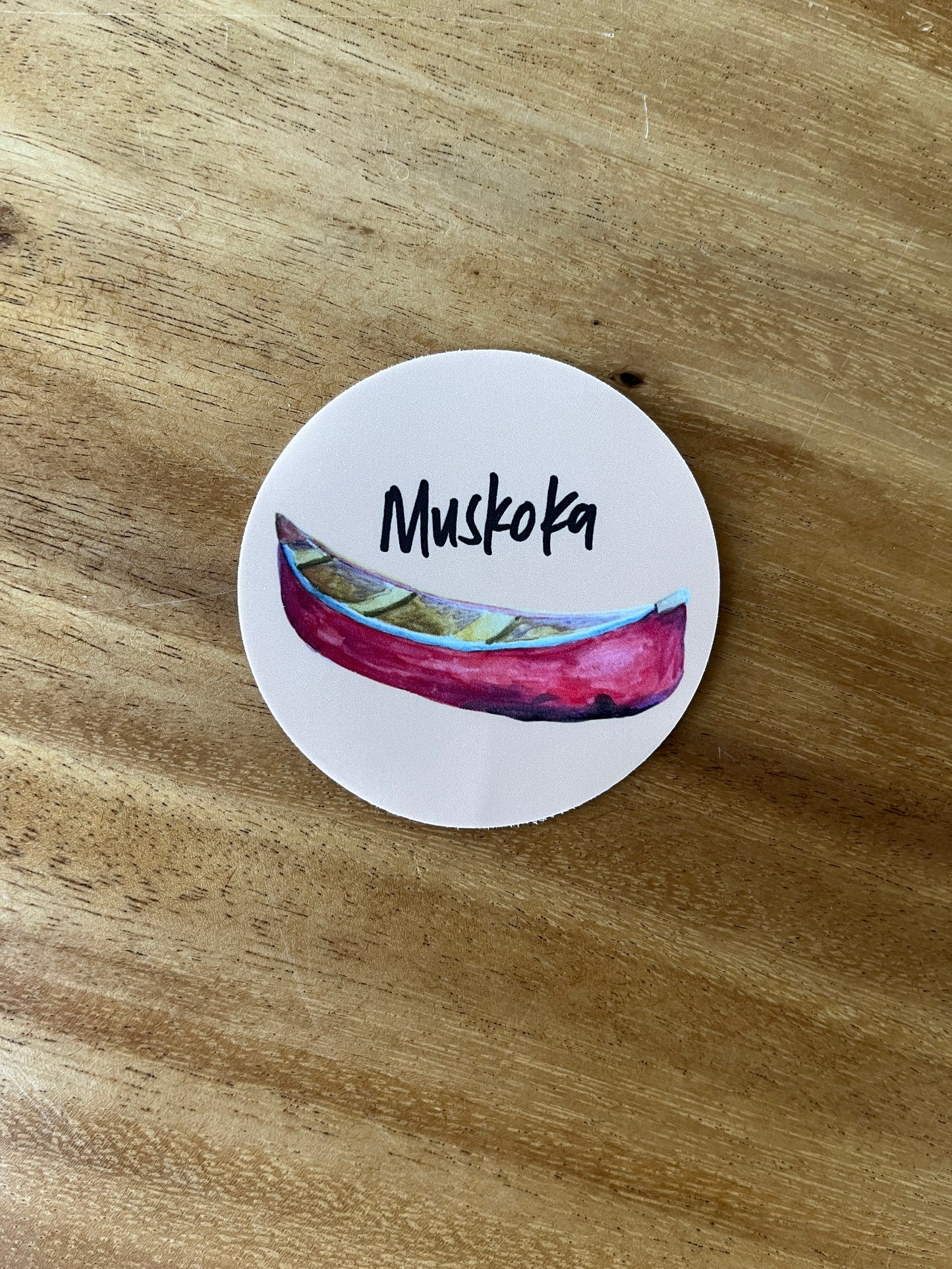 Muskoka Canoe | Waterproof Sticker