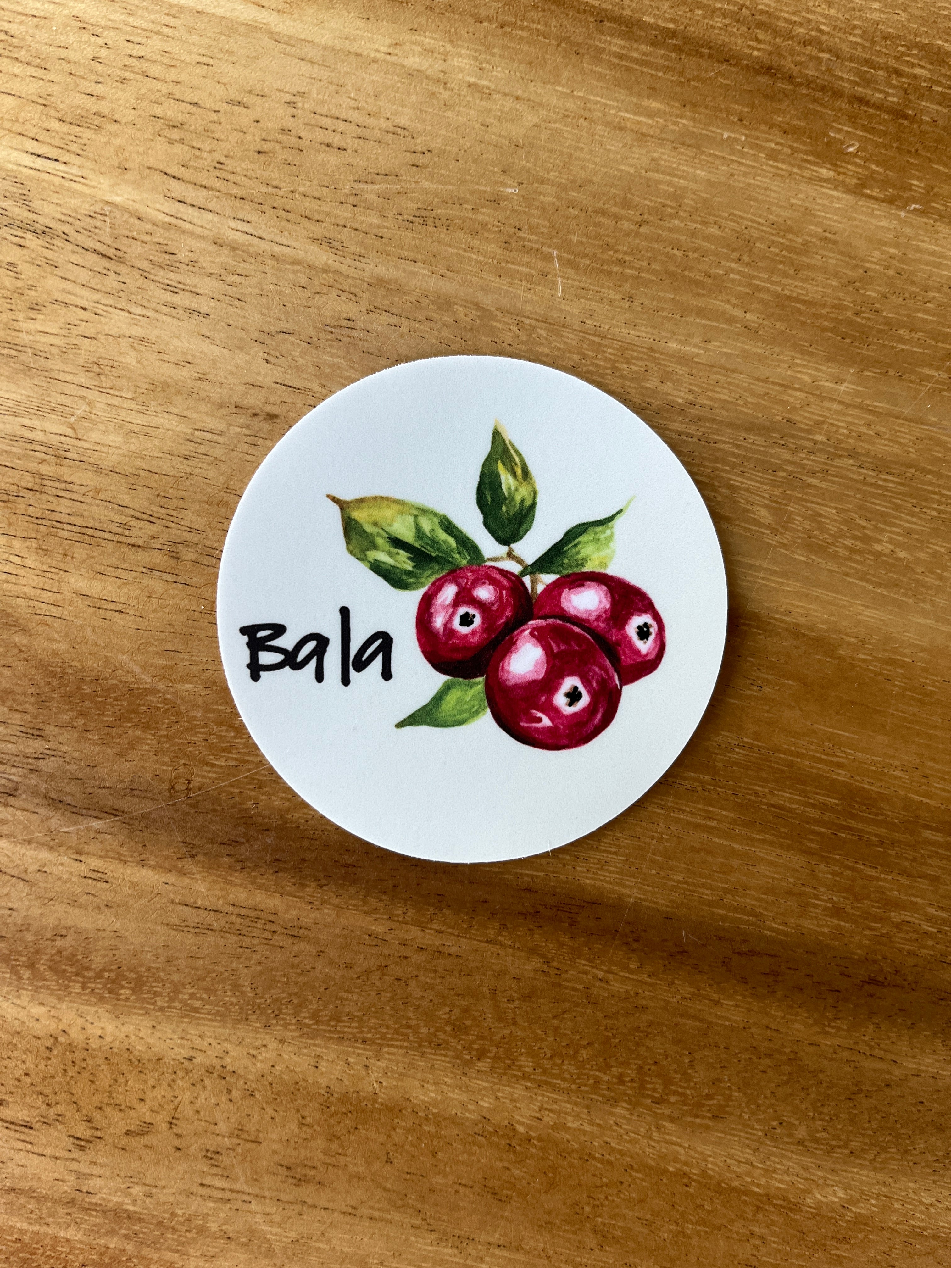 Bala Cranberries | Waterproof Sticker – Artisan Trading Post