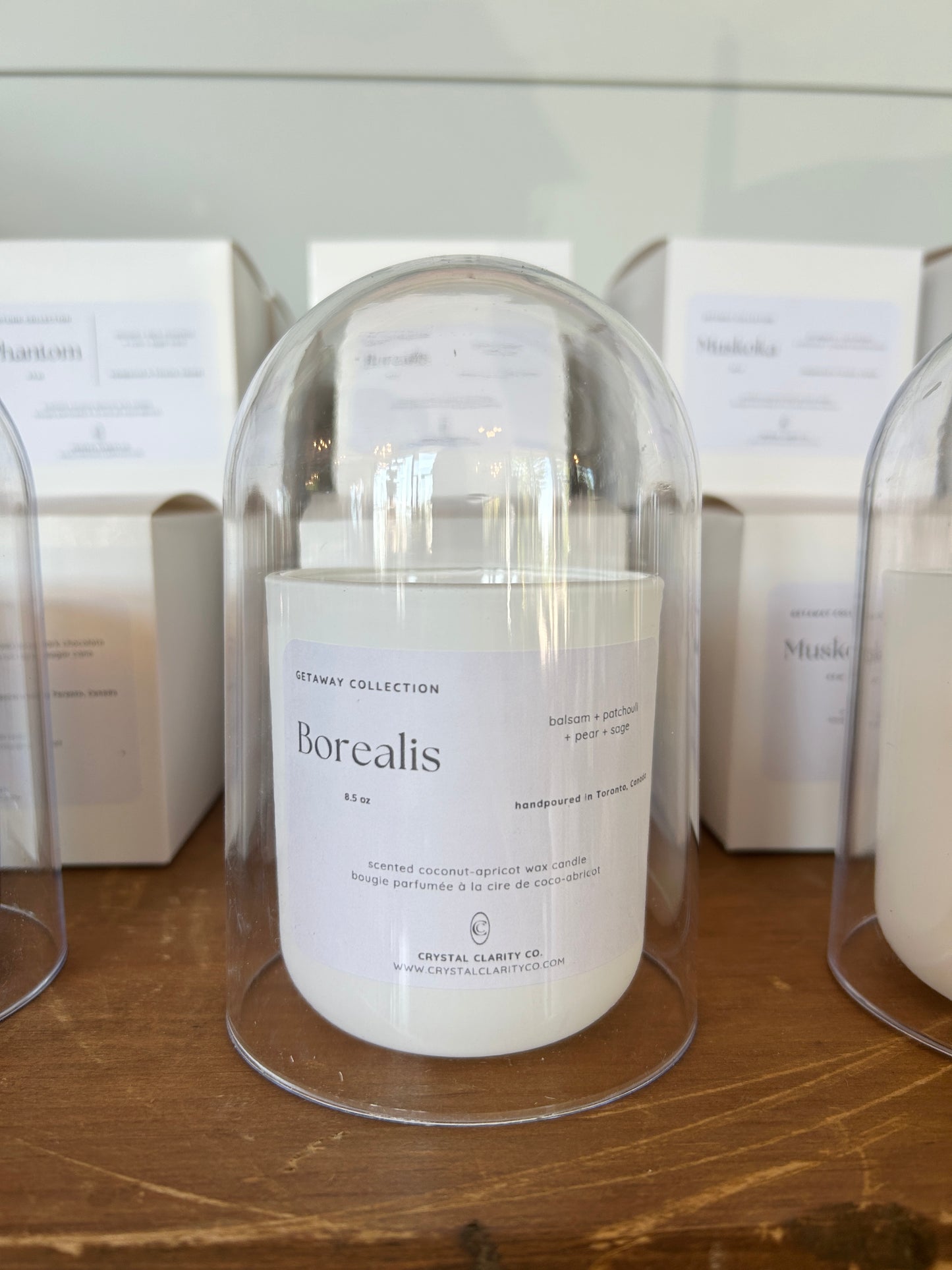 Borealis - Luxury Scented Wood Wick Candle