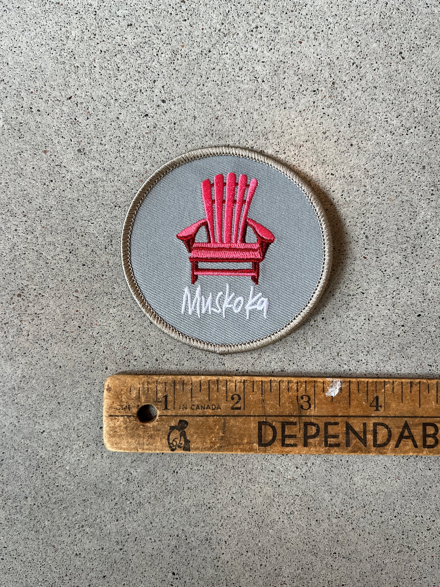 Muskoka Chair | Iron-on Patch