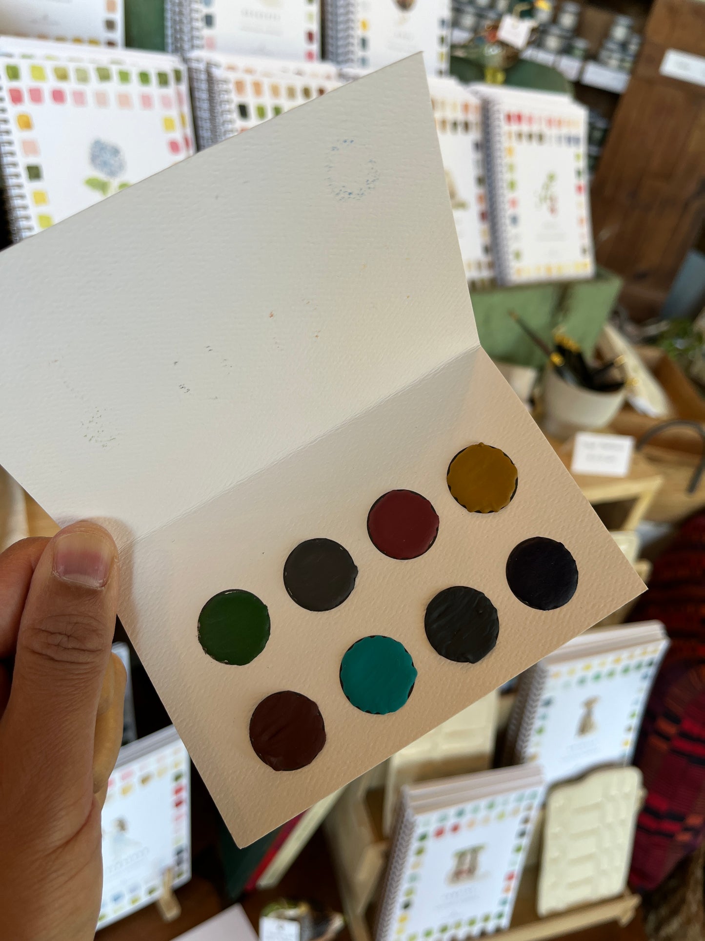 Watercolour Paint Travel Card | Muskoka Palette