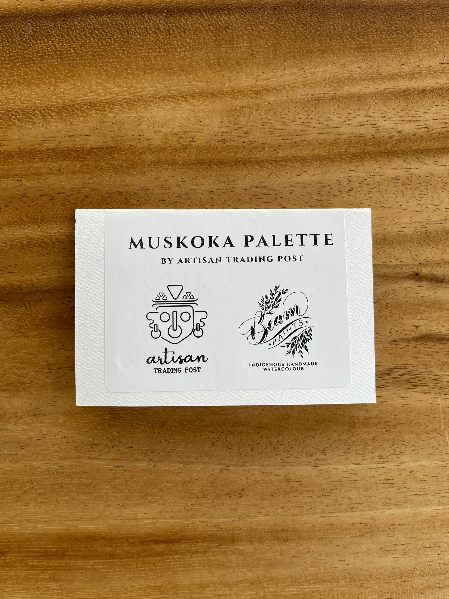 Watercolour Paint Travel Card | Muskoka Palette