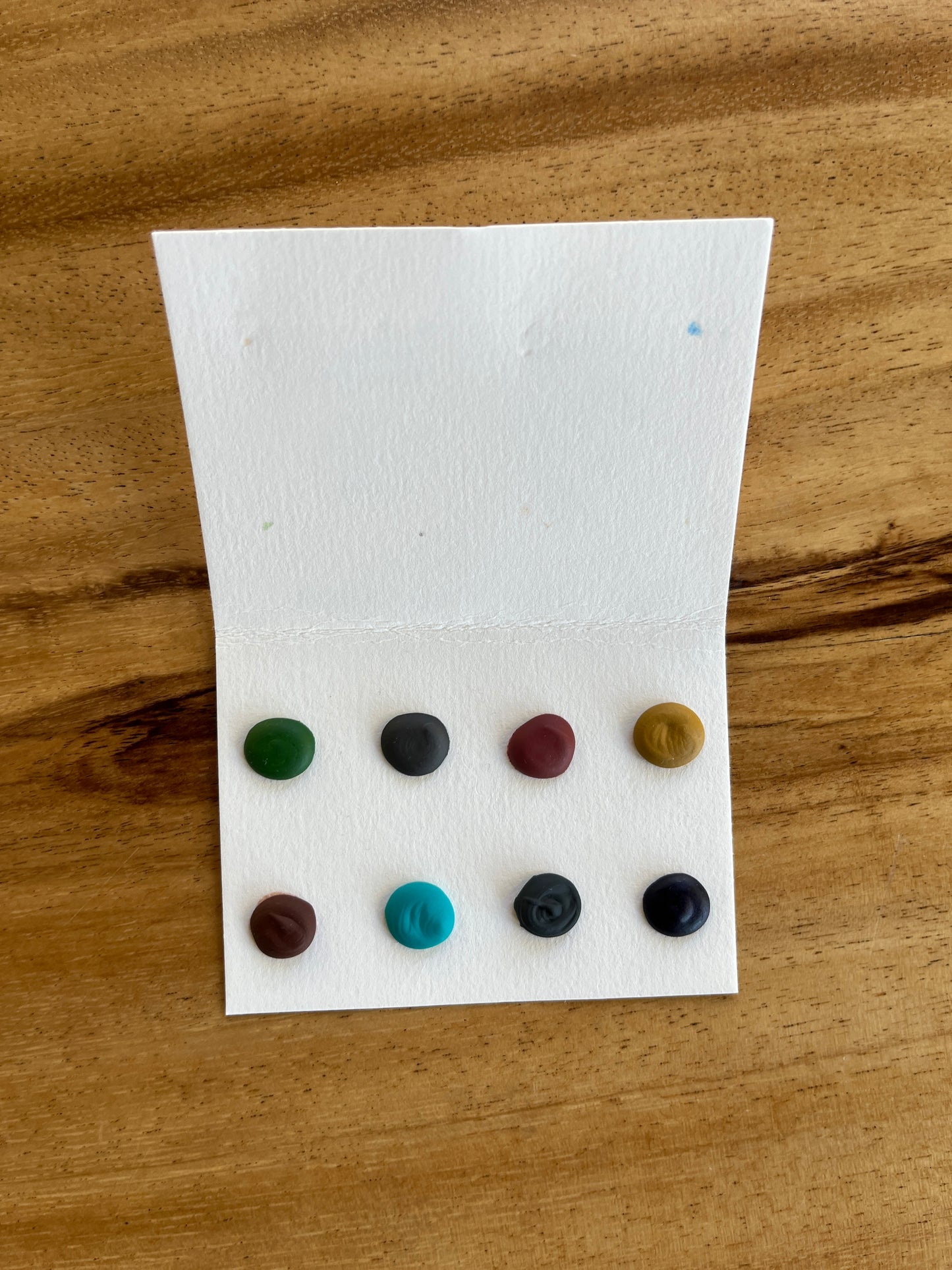 Mini Watercolour Paint Travel Card | Muskoka Palette