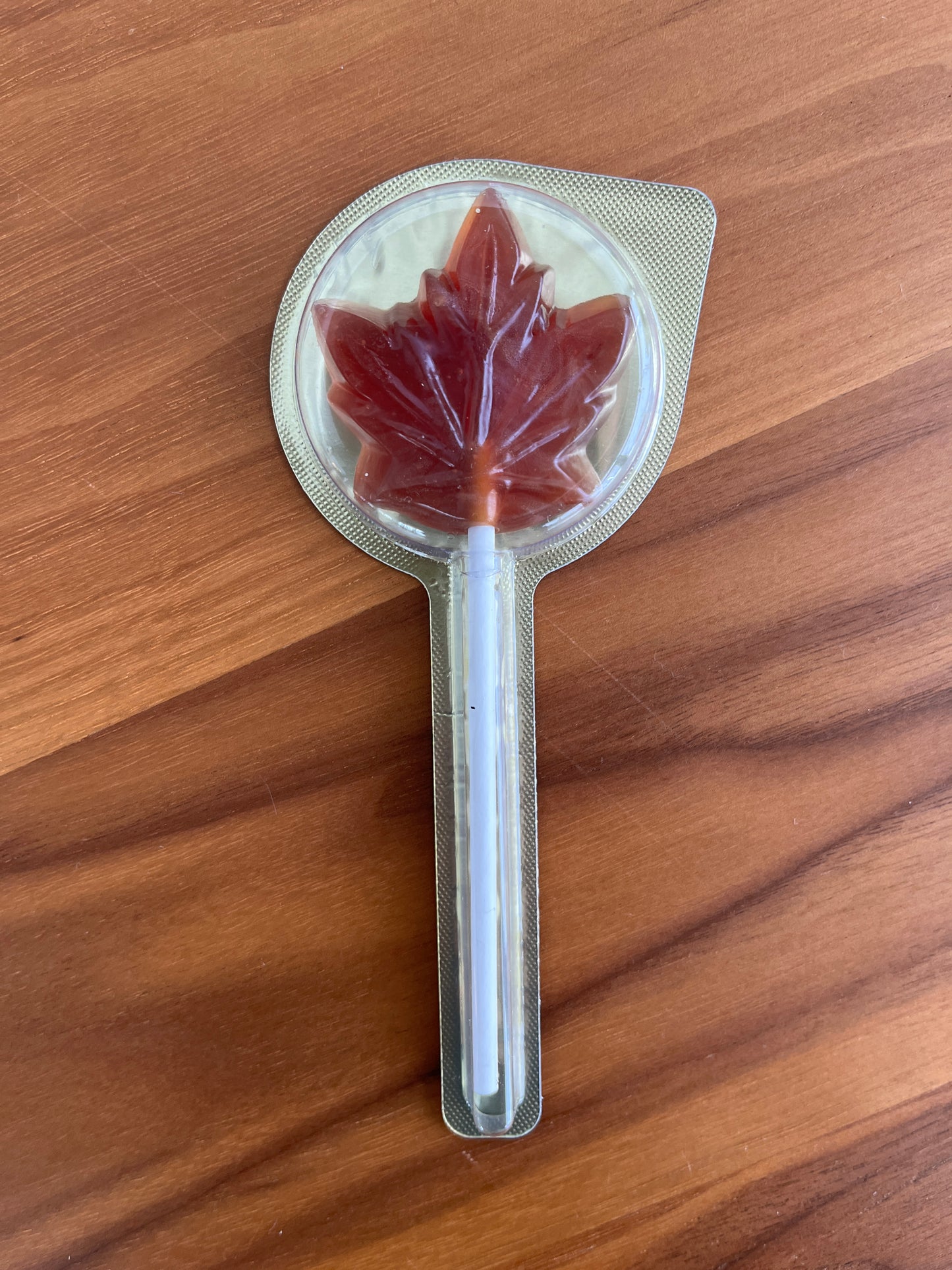 Sucette au sucre d'érable pur