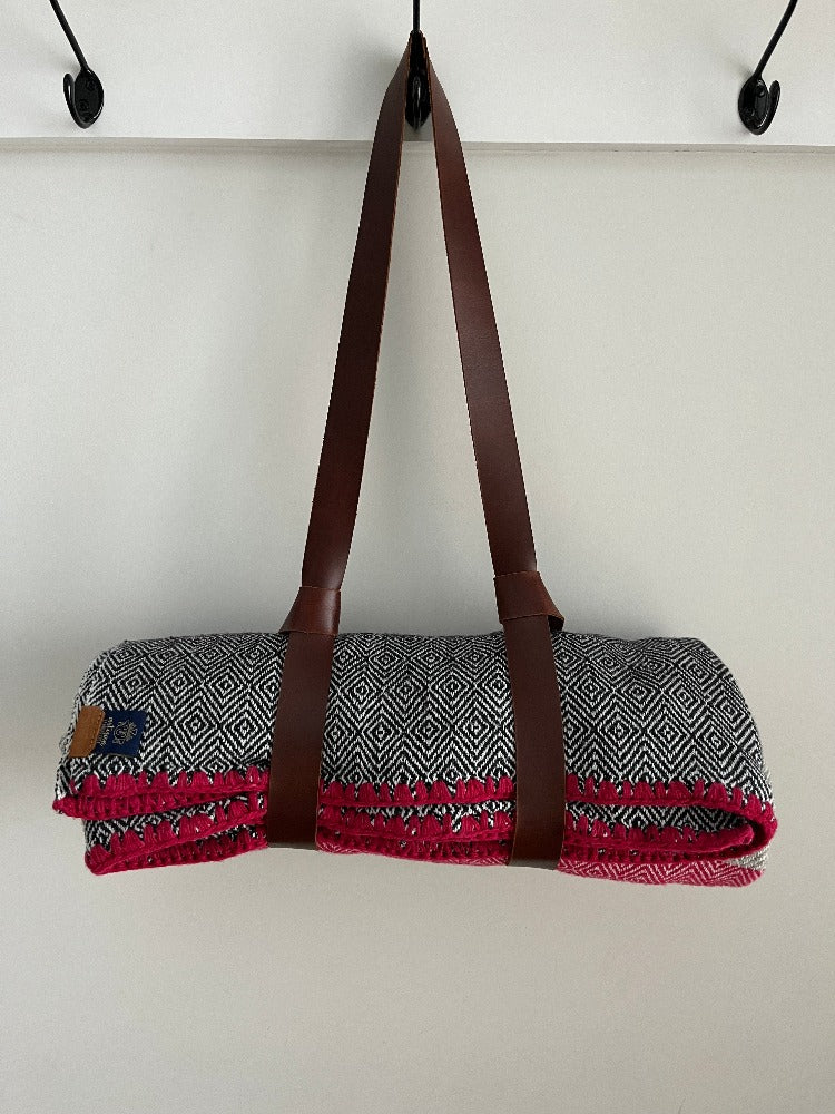 Thick Leather Carrying Strap | Chocolate Brown (in support of Save the Mothers)
