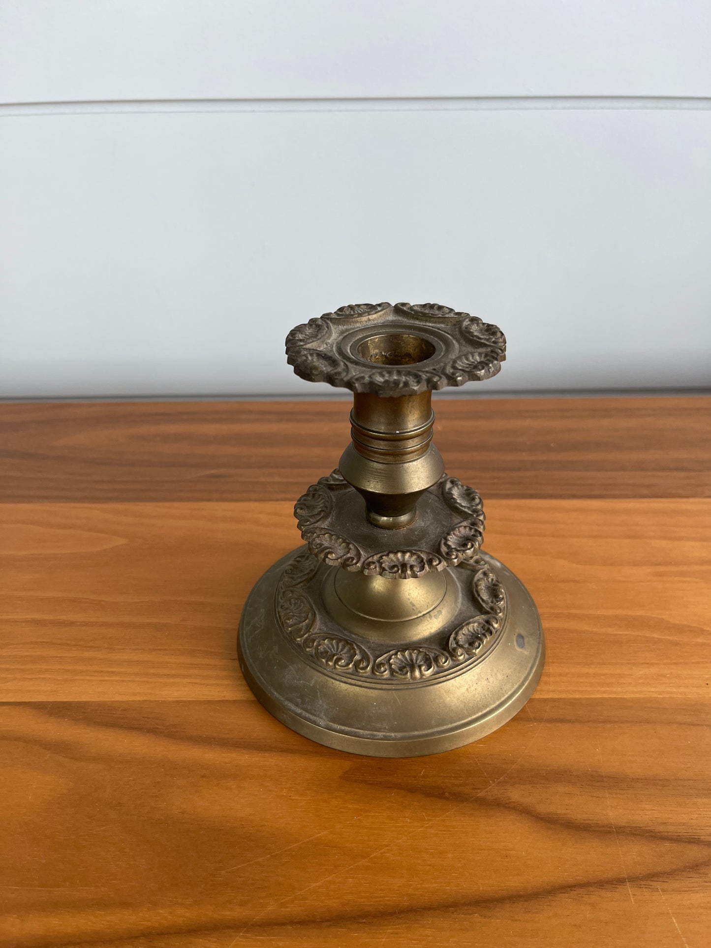 Vintage Brass Candle Holder