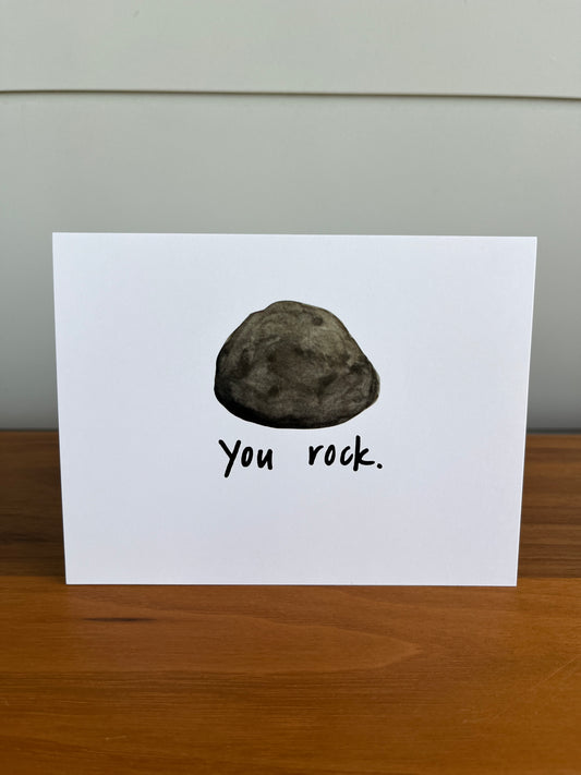 You Rock | Greeting Card