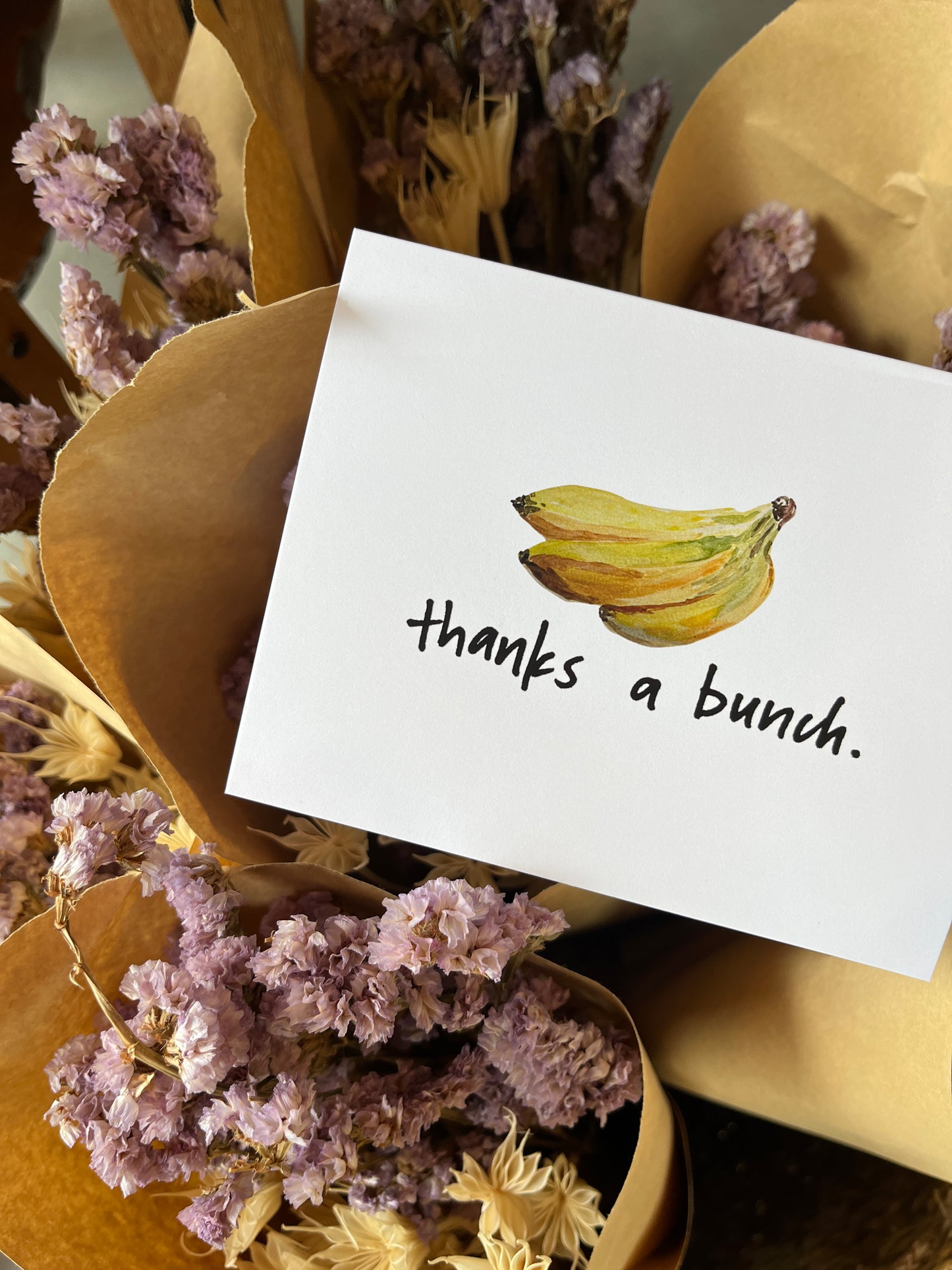 Merci beaucoup | Carte de voeux