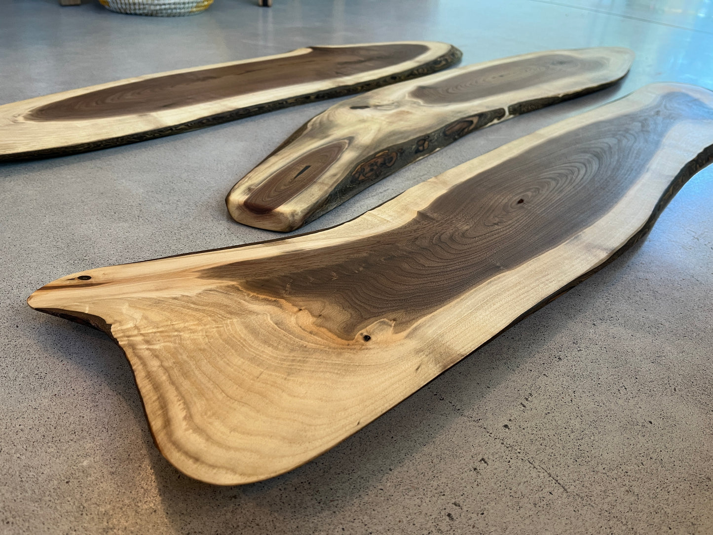 Walnut Charcuterie Board - Peninsula (Long)